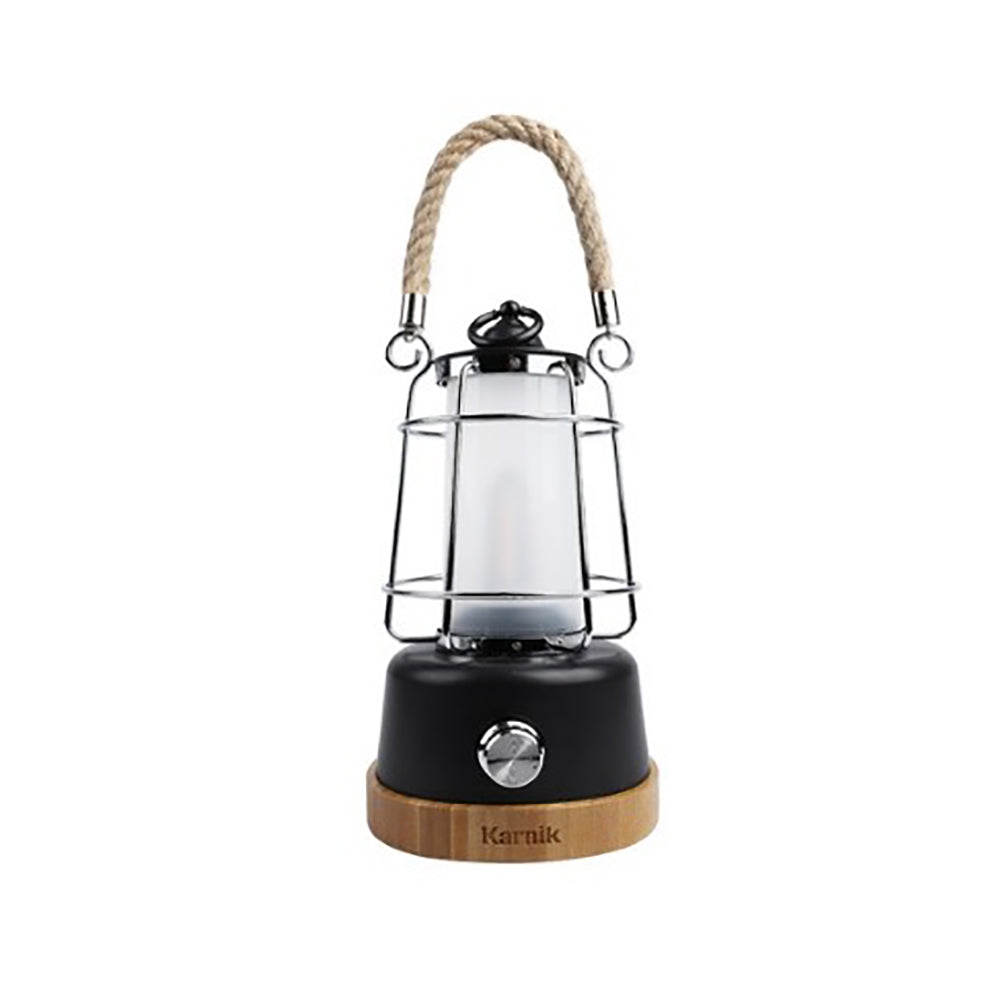 With Molly Carnic Vintagerope Emotional Camping Lantern USB or battery rechargeable  4.9x9inch