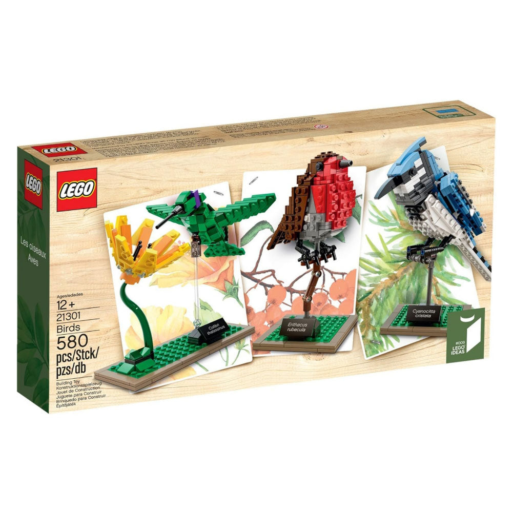 3-5 Day Ship, Rare Vintage Retired LEGO 21301 Collectible, LEGO Ideas 21301 Birds Model Kit
