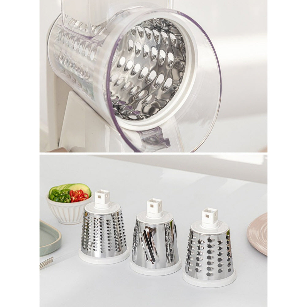 MIDORI turned Sharpener Slicer with 3 kinds of knives 4.9x4.9x11inch