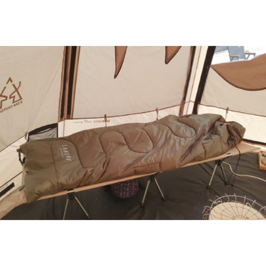 Warm Camping Heated Sleeping Bag Washerable Four Seasons USB Charging Type Orange