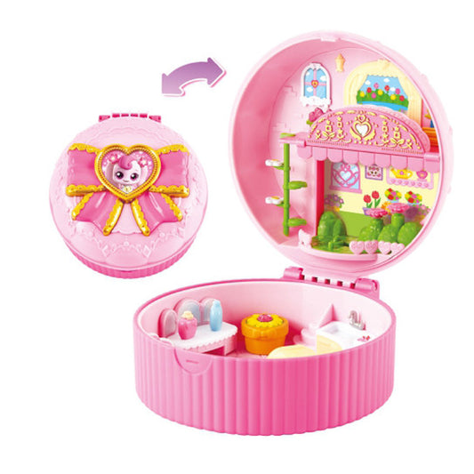 Tinping Twinkle Twinkling Ha-chuping Dollhouse( not included hachuping Figure)6.2x6.8x7.4inch