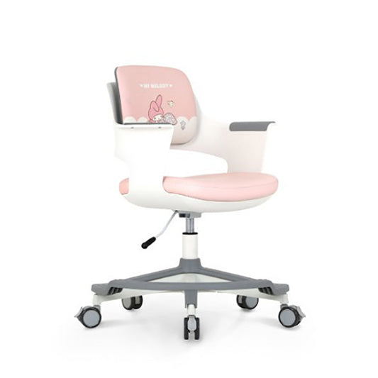 With molly Linbak My Melody  Kids Study Chair, Children School Study Chair for 5-14 Years Old, Student's Study Computer for Home School Use