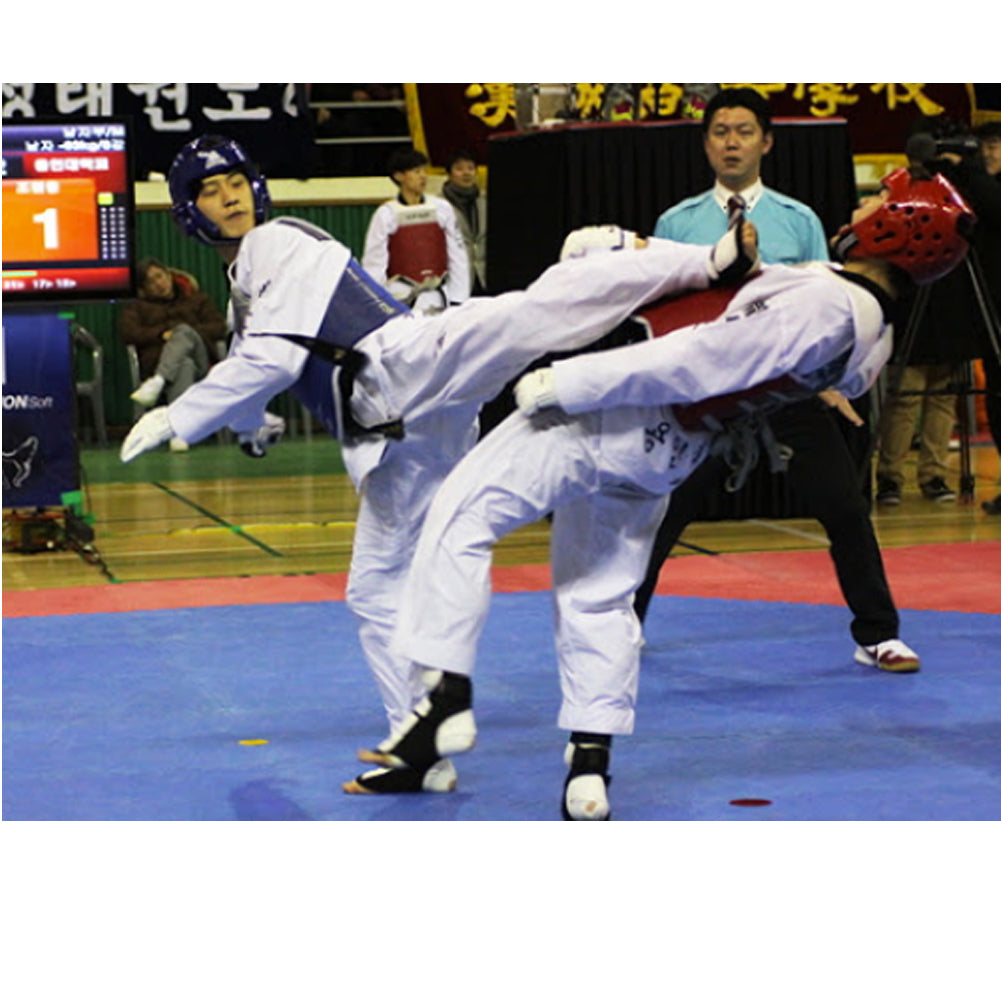 2P Taekwondo Meat KickTaekwondo Kick Pads, Kicking Boxing Hand-Free Kicking Pads for Martial Arts with Mounting Bracket