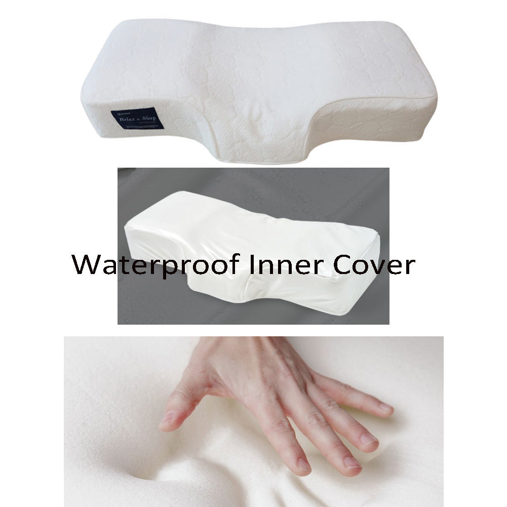 With Molly High Density Memory Foam Cervical Pillow