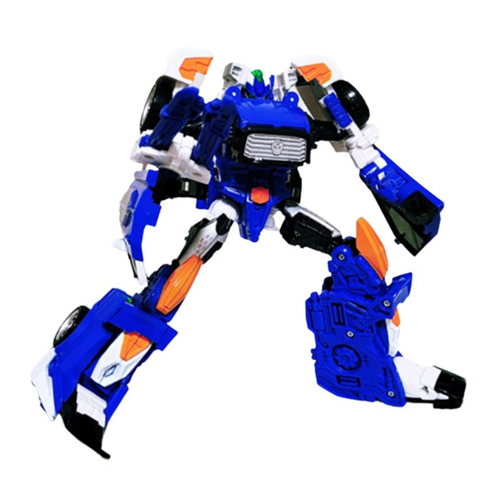 Hello Carbot Technomaster Robot Toy - A police car transforms into a robot 9.8 x 4.1 x 8.4 inch