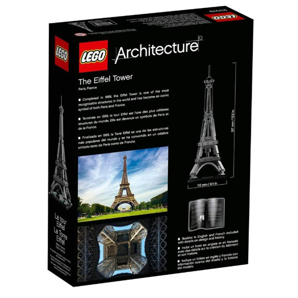 7-10 Day Ship, Rare Vintage Retired LEGO 21019 Collectible, LEGO Architecture 21019 The Eiffel Tower
