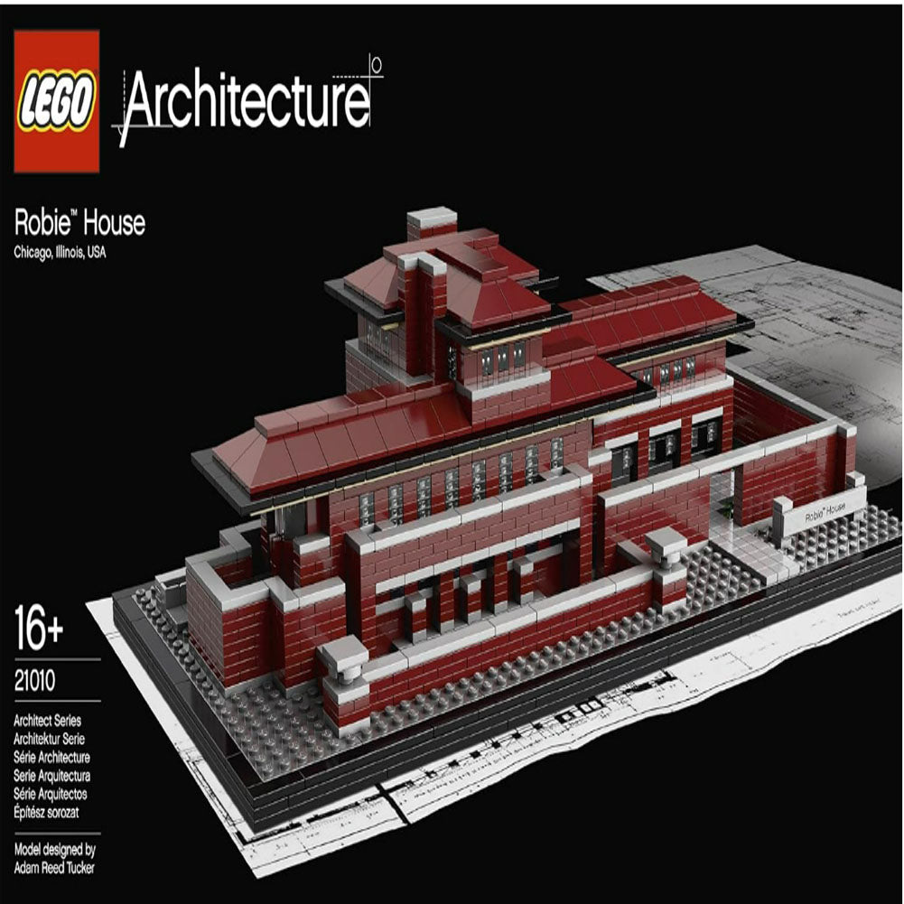 3-5 Day Ship, Rare Vintage Retired LEGO 21010 Collectible, LEGO Architecture Robie House 21010 Construction Set