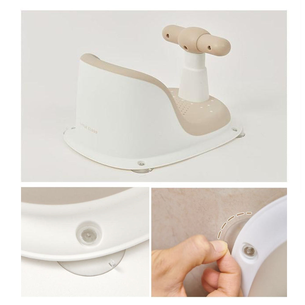 Baby Bath Fun Baby Bath Chair for 6-36 Months beige 1.8 x 15 x 8.3 inches