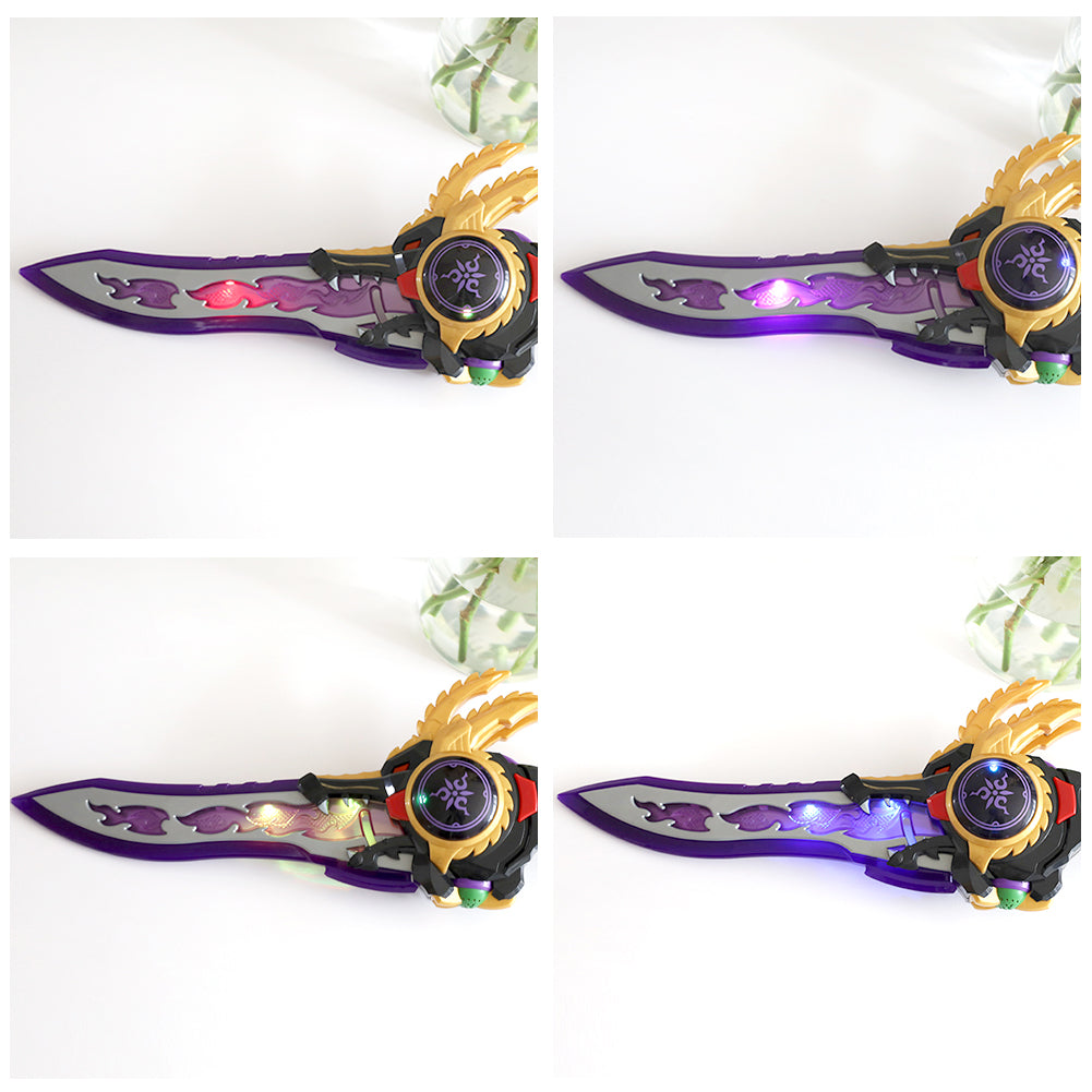 With Molly SHINBI Apartment Season 5 Ghost Ball Zero Black Dragon Blade Sword Toy for Kids