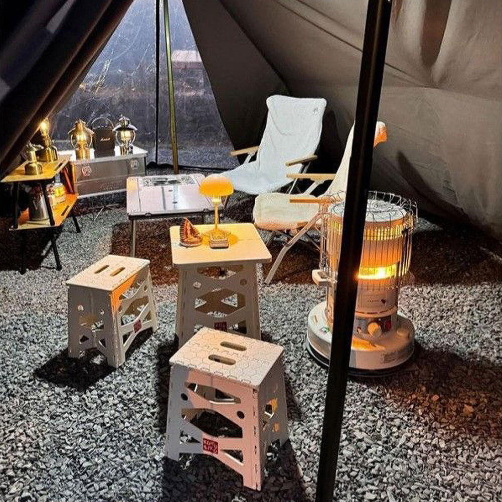 With Molly cucuriku Portable multipurpose table and chair set for camping, outdoor, indoor, kid's room, 1 table, 2 chairs Pink