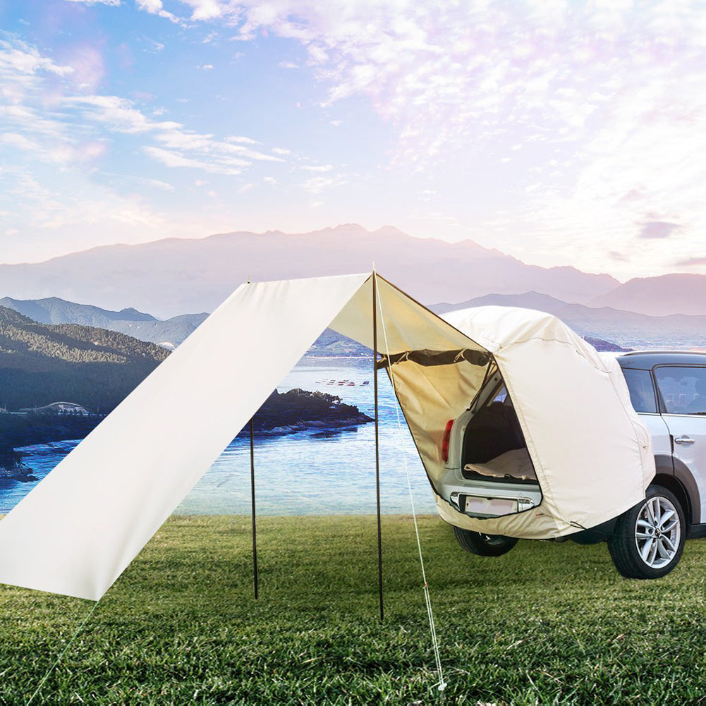 Car Shelter Tent – Cream Beige, 53x41x63in