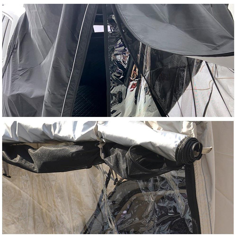 Car Shelter Tent – Cream Beige, 53x41x63in