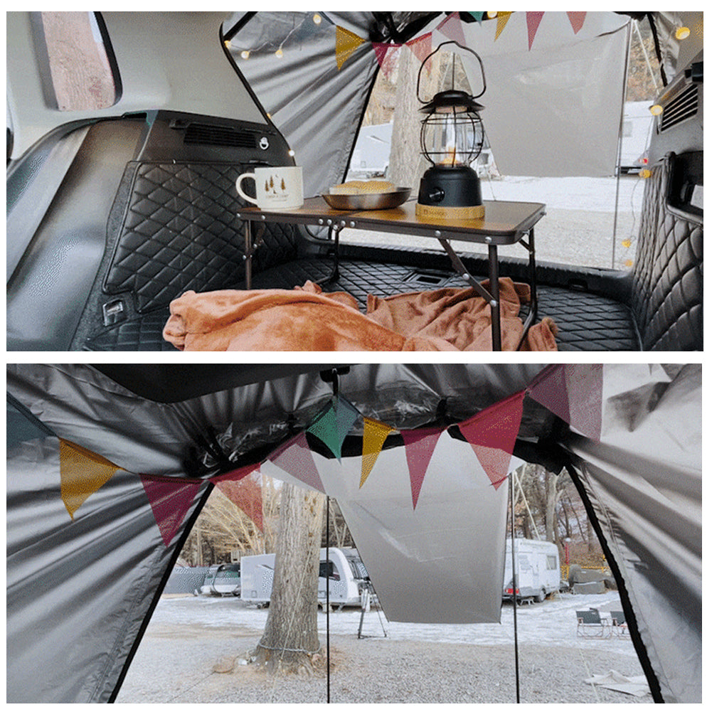 Car Shelter Tent – Cream Beige, 53x41x63in