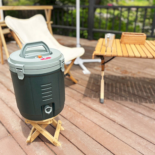 Cosmos Camping Water Cooler Jug Dispenser Insulated Water Bottle Camping Ice Bucket Water Jug Green 7.6L