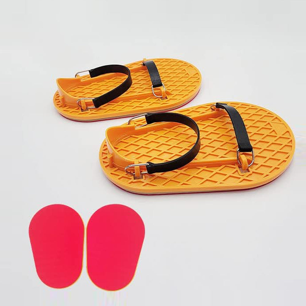 Concrete Cement Finishing Footprint-free cement finish shoes