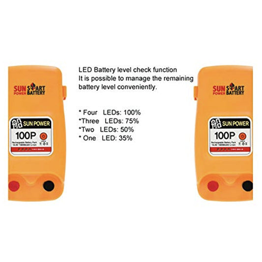 Fishing Joy Electric Reel Battery Sun Power 100P 10000mAh Saltwater