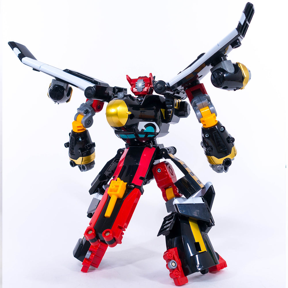 Metal Card Bot Fleta Z Two Transformation Robot Vehicle Modes  7.8(W) x 4(D) x 8.3(H) inch