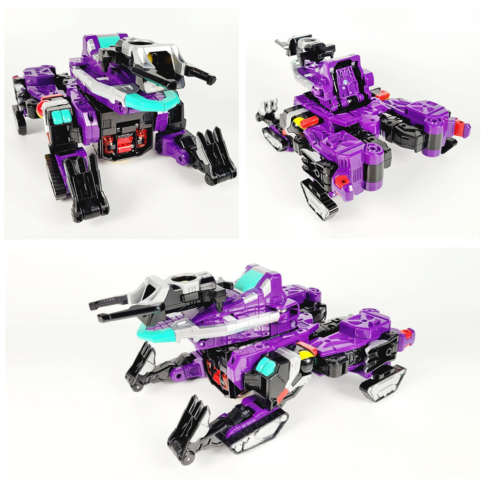 Mecadball grandebone 4 transformation mode(Robot, Air, Tank ,Jaguar Mode) 12.6(W)x14(H)x5.1(D)in