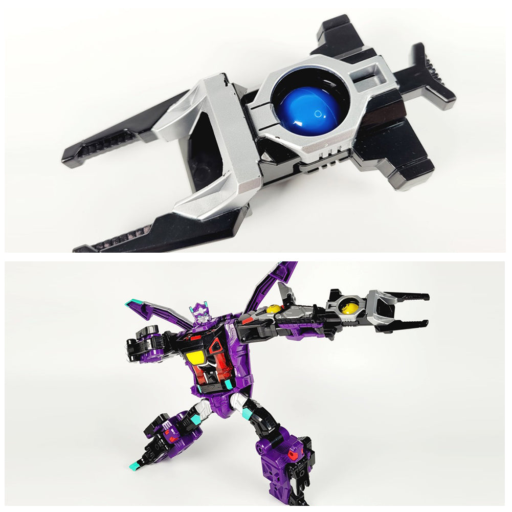 Mecadball grandebone 4 transformation mode(Robot, Air, Tank ,Jaguar Mode) 12.6(W)x14(H)x5.1(D)in