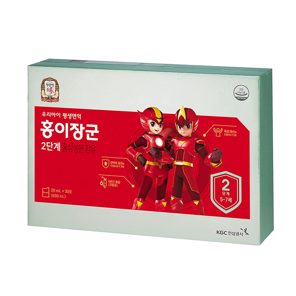KGC CHEONG KWAN JANG HONG E JANG GUN korean red ginseng pre-shcool Kids Tonic Step2