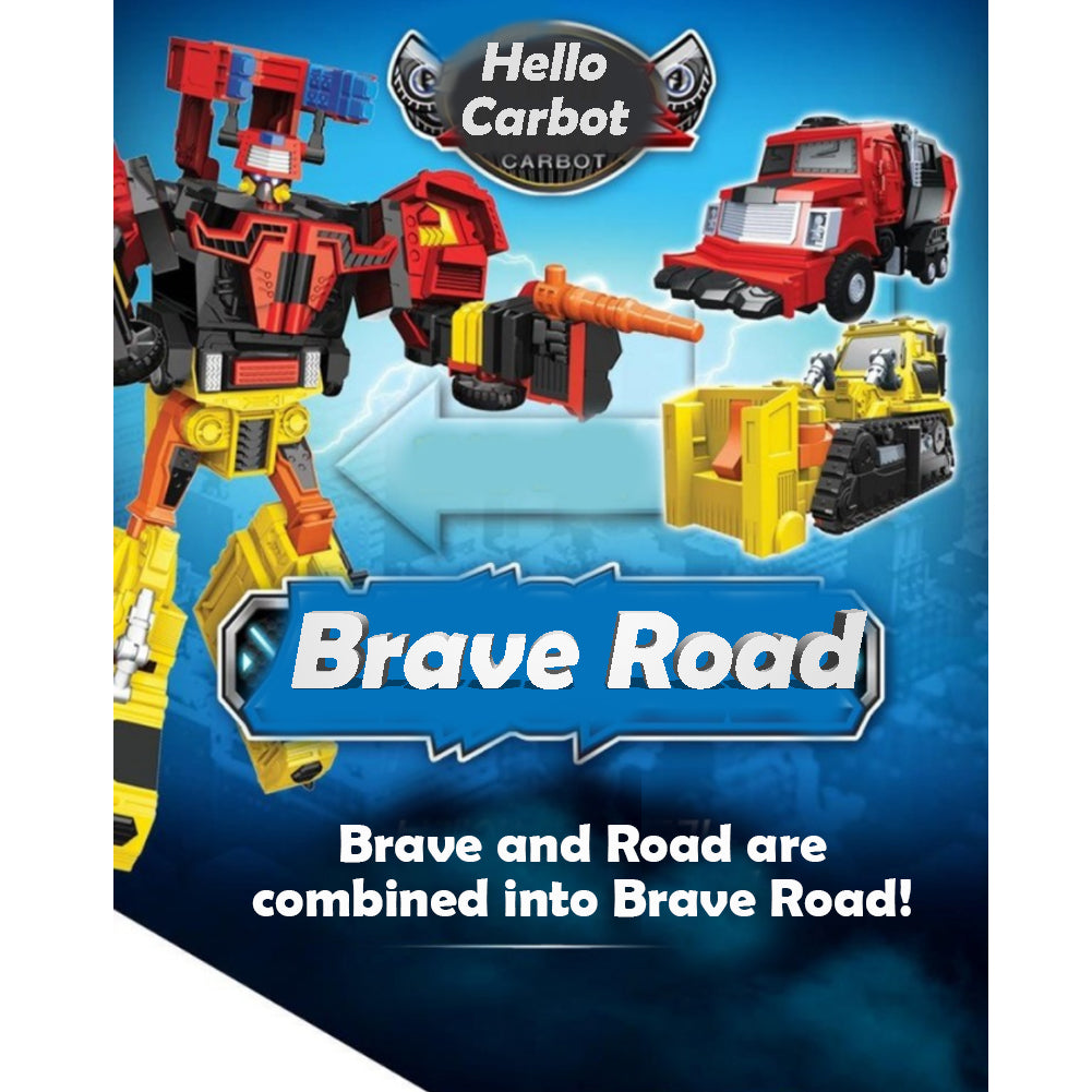 carbot Brave Road transformation robot a truck
