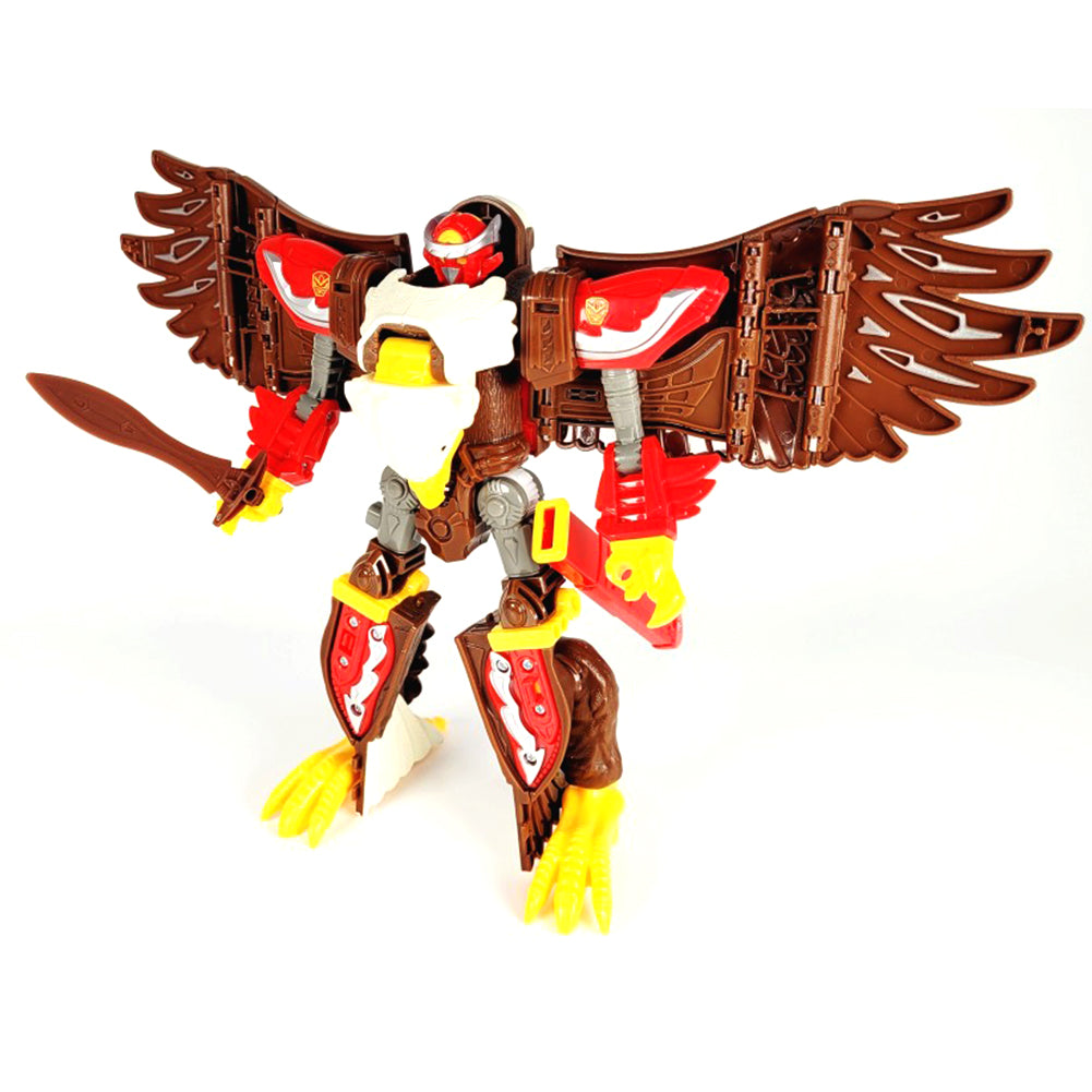 With Molly Hello Carbot Eagle Hider Eagle turns into a robot 11(W)x13.4(H)x3.5(D)inch