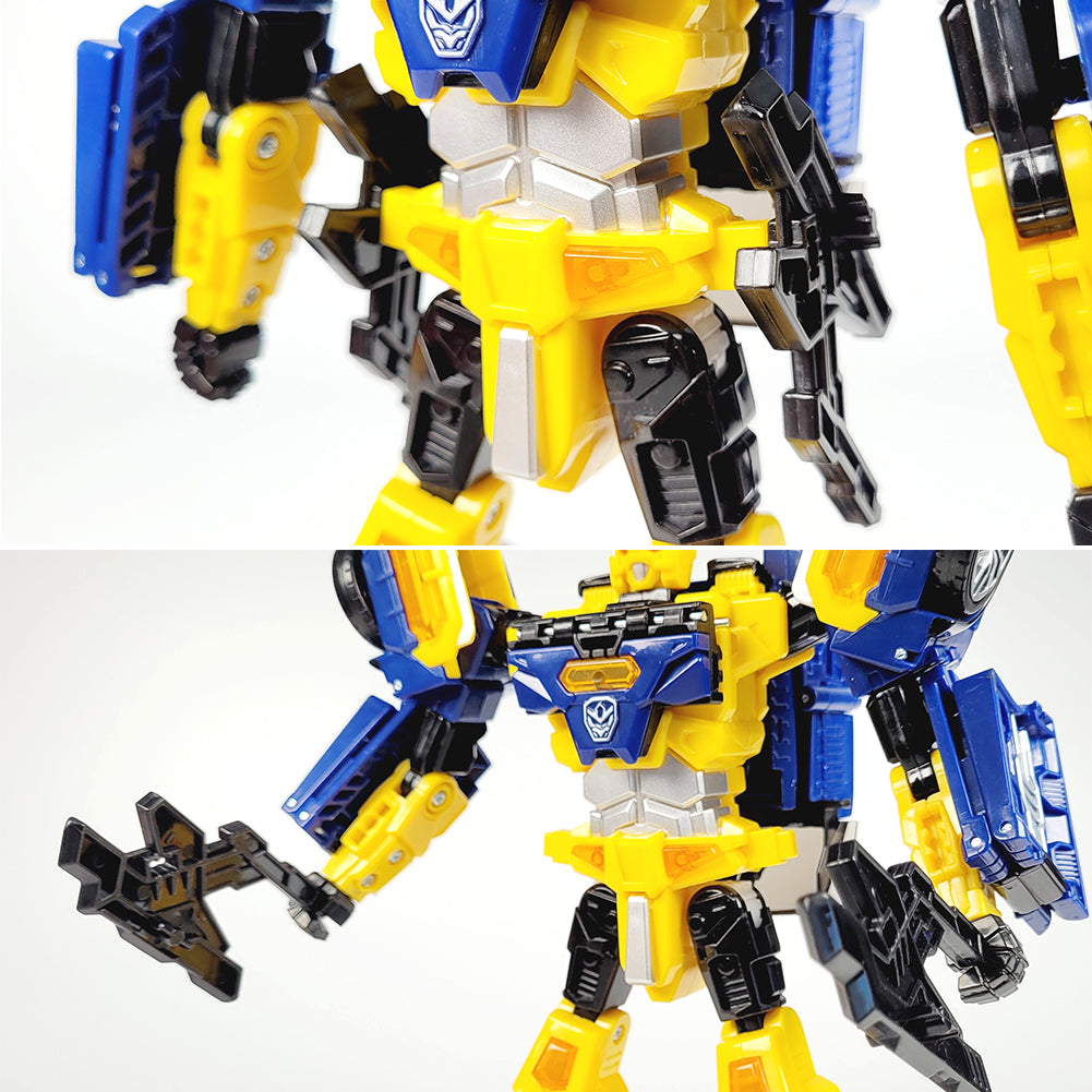 With Molly Hello Carbot Laranza robot turns into a car 10.4(W)x11.4(H)x4.3(D)inch