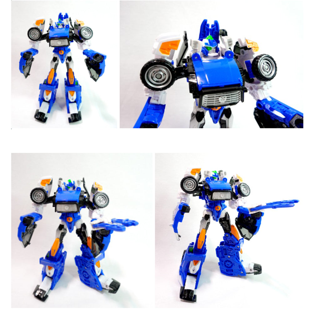 Hello Carbot Technomaster car transforms into robot 9.8" x 4.1" x 8.5"