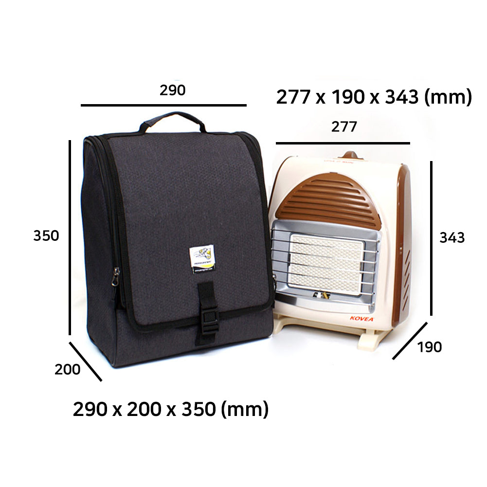 KOVEA Little Sun Gas Heater CAMPING Outdoor 1.7 KW Ceramic Plat Korea 11 x7.5 x 13.8"