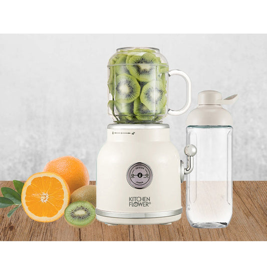 Retro Mini Blender Tritan BPA Free Jar Simply blend in the Tritan tumbler 220v Cream