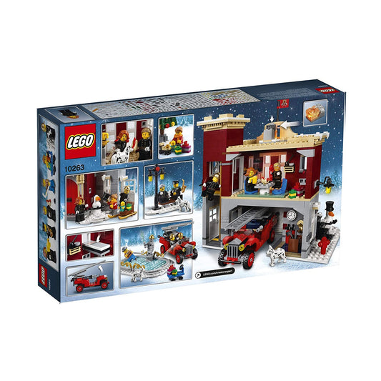 LEGO Creator Expert Winter Village Fire Station 10263 Building Kit (1166 Pieces)
