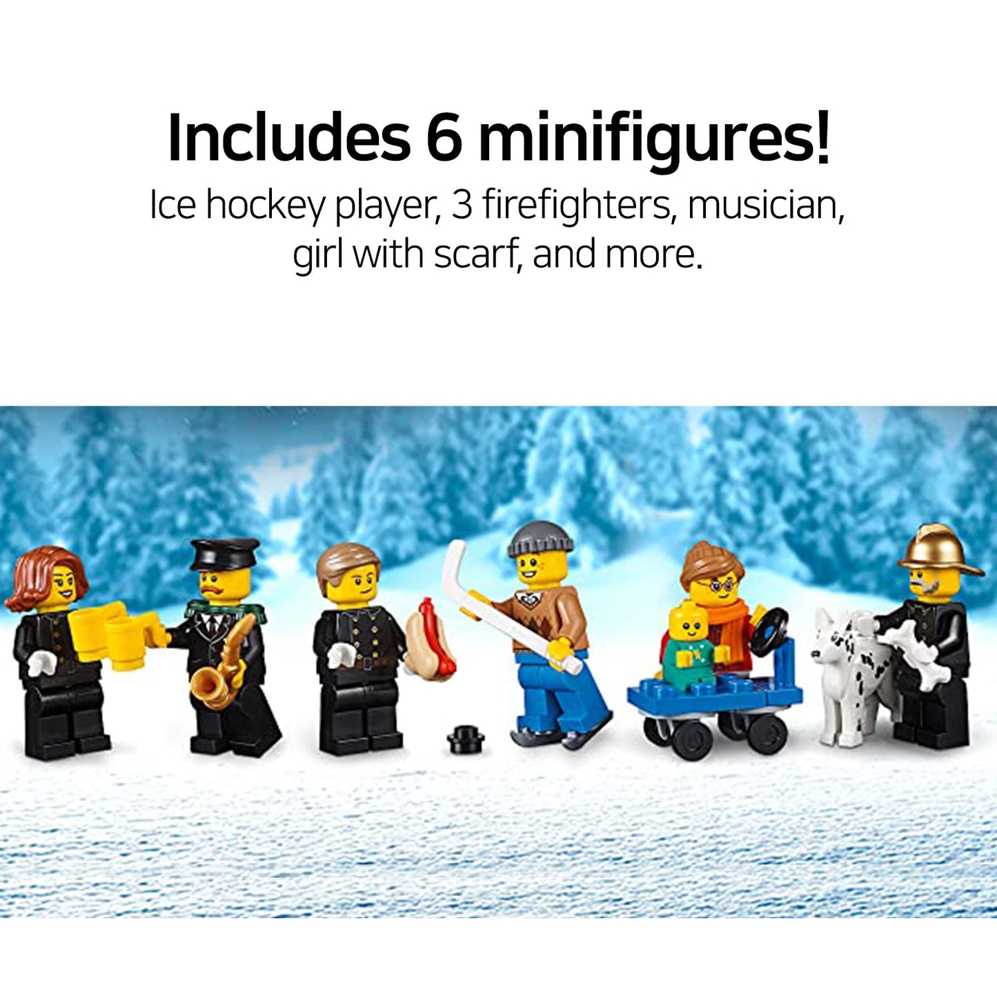 LEGO Creator Expert Winter Village Fire Station 10263 Building Kit (1166 Pieces)