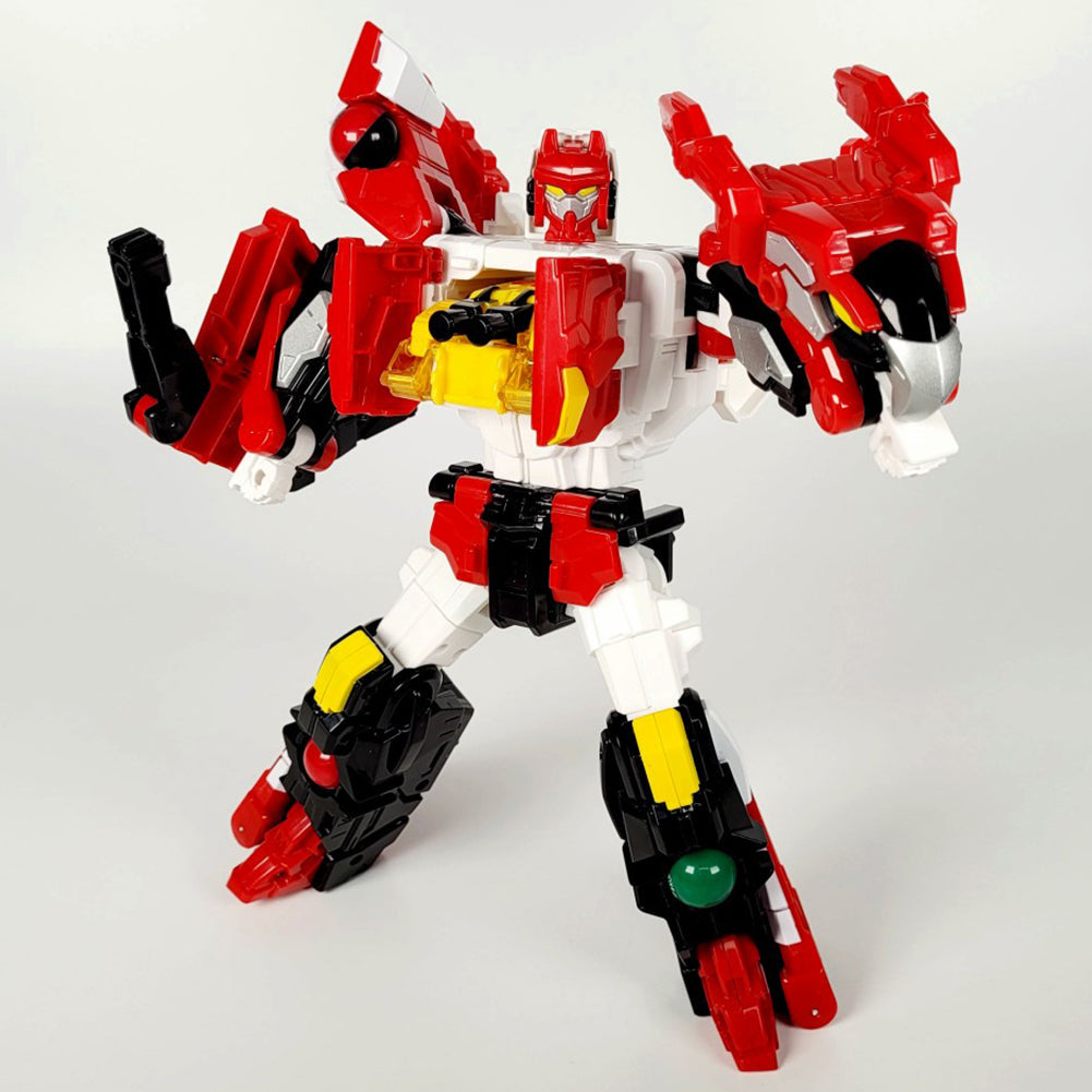 With Molly Mecadball WOLFNIX 2 modes (Robot eagle) with 5 MECARD BALLs 12.5(W)x14(H)x5(D)inch