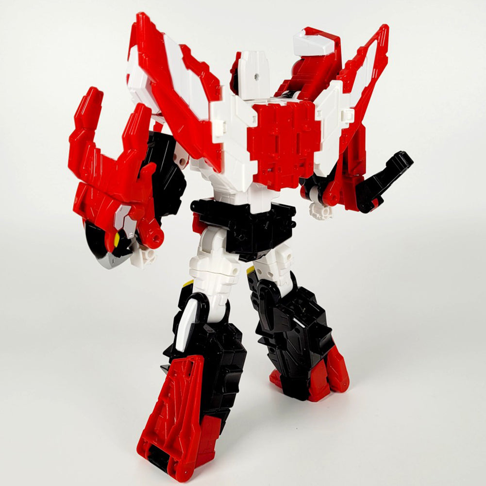 With Molly Mecadball WOLFNIX 2 modes (Robot eagle) with 5 MECARD BALLs 12.5(W)x14(H)x5(D)inch