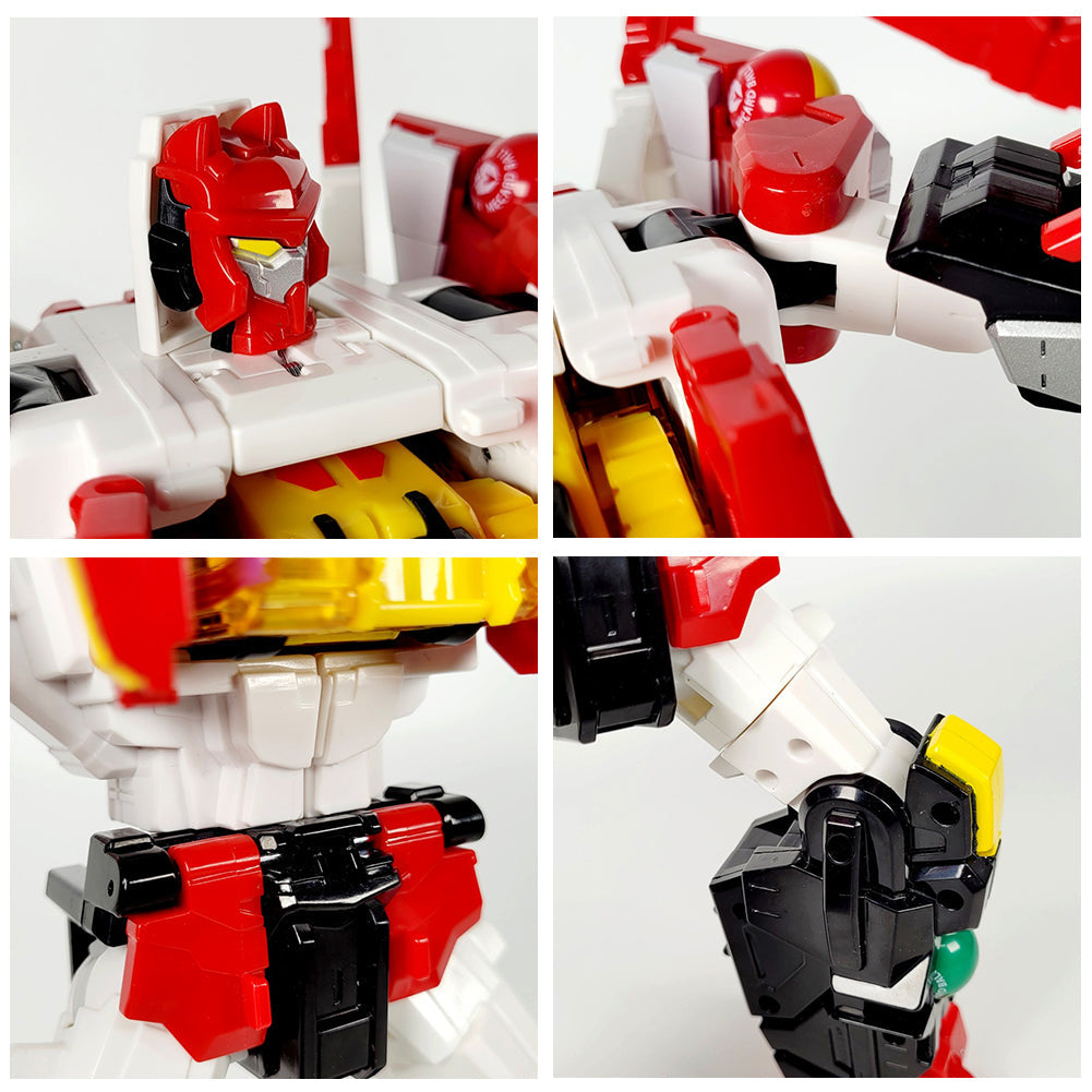 With Molly Mecadball WOLFNIX 2 modes (Robot eagle) with 5 MECARD BALLs 12.5(W)x14(H)x5(D)inch