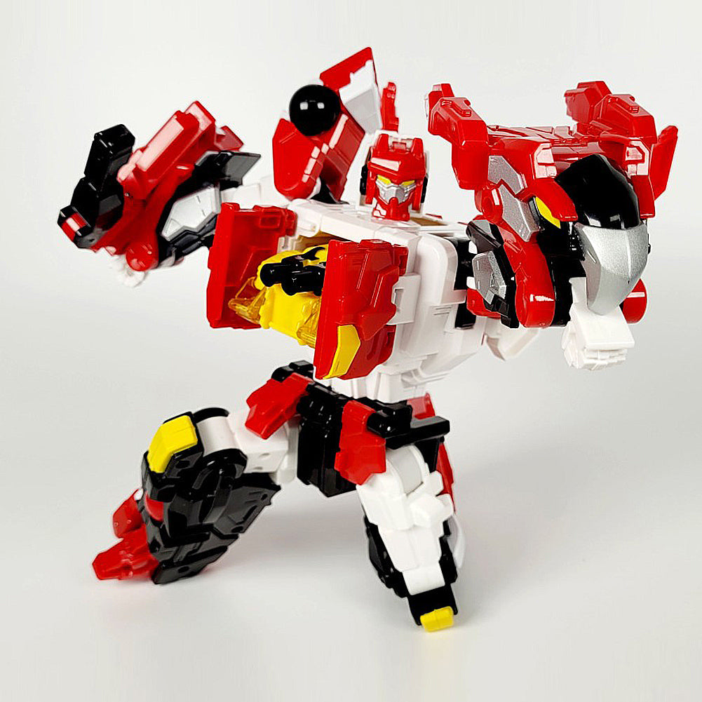 With Molly Mecadball WOLFNIX 2 modes (Robot eagle) with 5 MECARD BALLs 12.5(W)x14(H)x5(D)inch