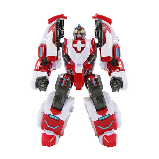 With Molly Mini Force Season 6 MEDIC COP Robot Toyrobot mode and face Mode 7.8x4x10.2in