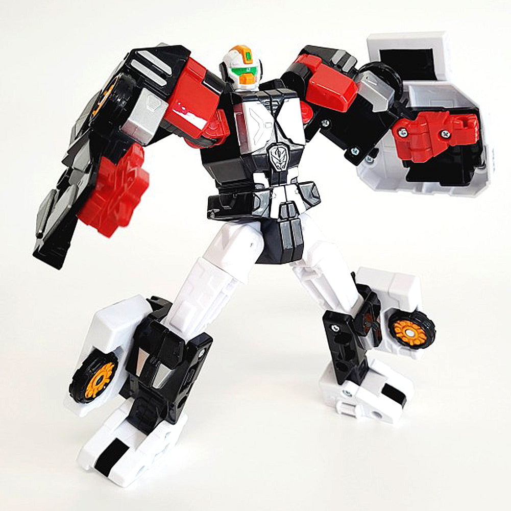 Hello Carbot SUPPORTY BOOM a police car mode and a robot mode 6.9(W)x3(D)x8.3(H)inch