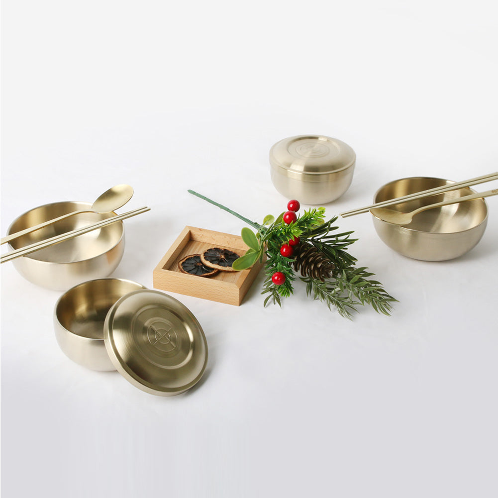 With Molly 10P Titanium Oriental Luxury Wedding cookware Set for 2 people