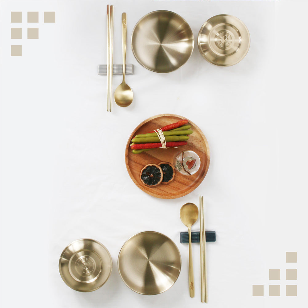 With Molly 10P Titanium Oriental Luxury Wedding cookware Set for 2 people