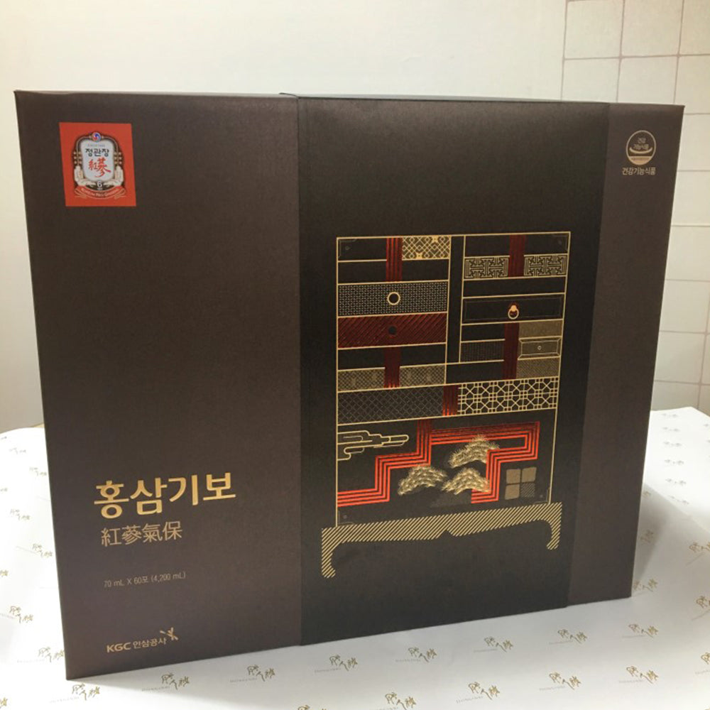 KGC CHEONG KWAN JANG Premium Ginseng Extract High Quality Korean Red Ginseng Hong Sam Kibo 70ml*60ea