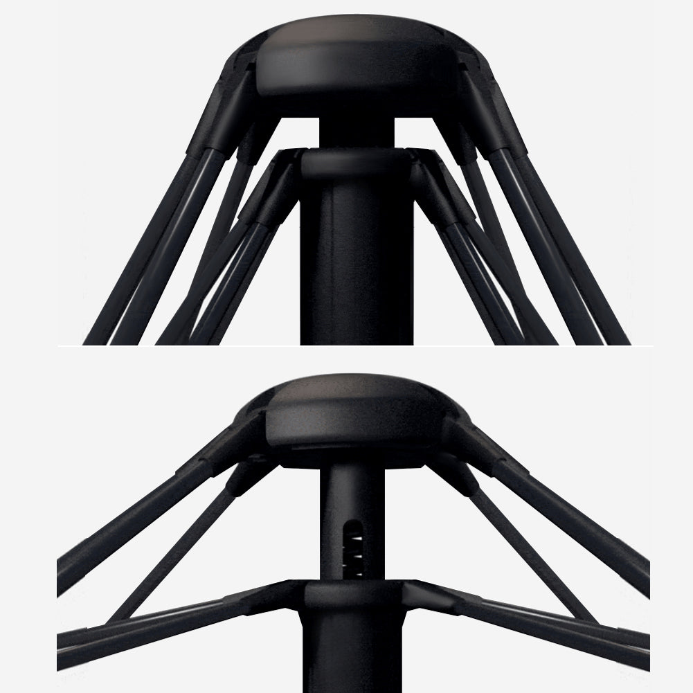 With Molly Roti Camp Hexagon One Touch Tent with Instant Setup in 5 Seconds for 4-5 People tan 106(W)x87(D)x65(H)inch