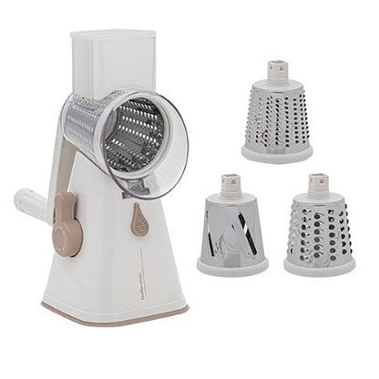 MIDORI turned Sharpener Slicer with 3 kinds of knives 4.9x4.9x11inch