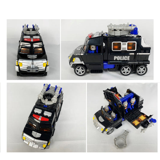 Hello Carbot Rycops Robot Toy A car transforms into a robot 11.4 X 4.9 X 15 inch
