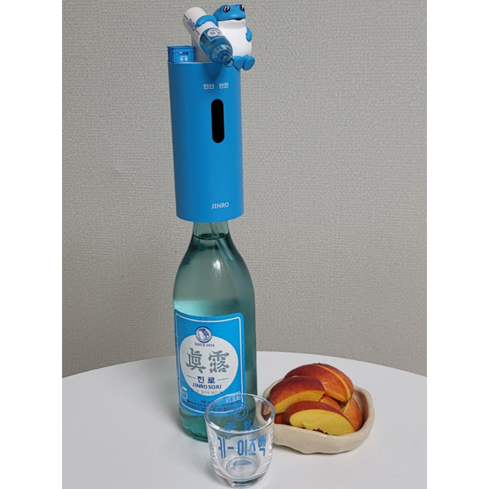 With Molly Korea original Jinro soju automatic dispenser with soju glass 1P Set