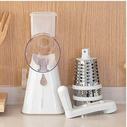 MIDORI turned Sharpener Slicer with 3 kinds of knives 4.9x4.9x11inch