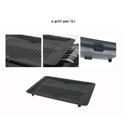 Giraffe 3 Way All in One Multi Gas Stove with storage bag black 20.4x12.2x9.2inch