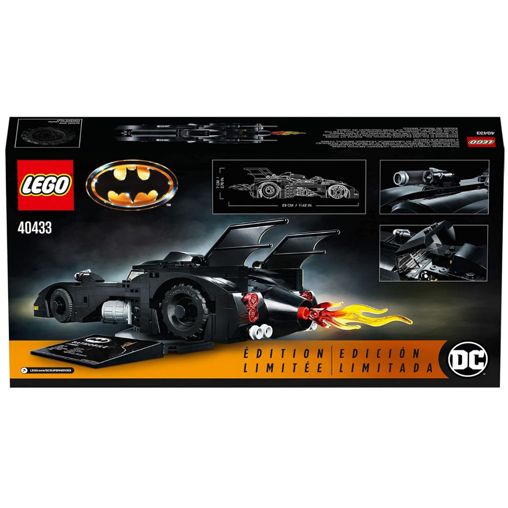 [Genuine Lego] Lego Exclusive Set #40433 1989 Batmobile 2019 Limited Edition