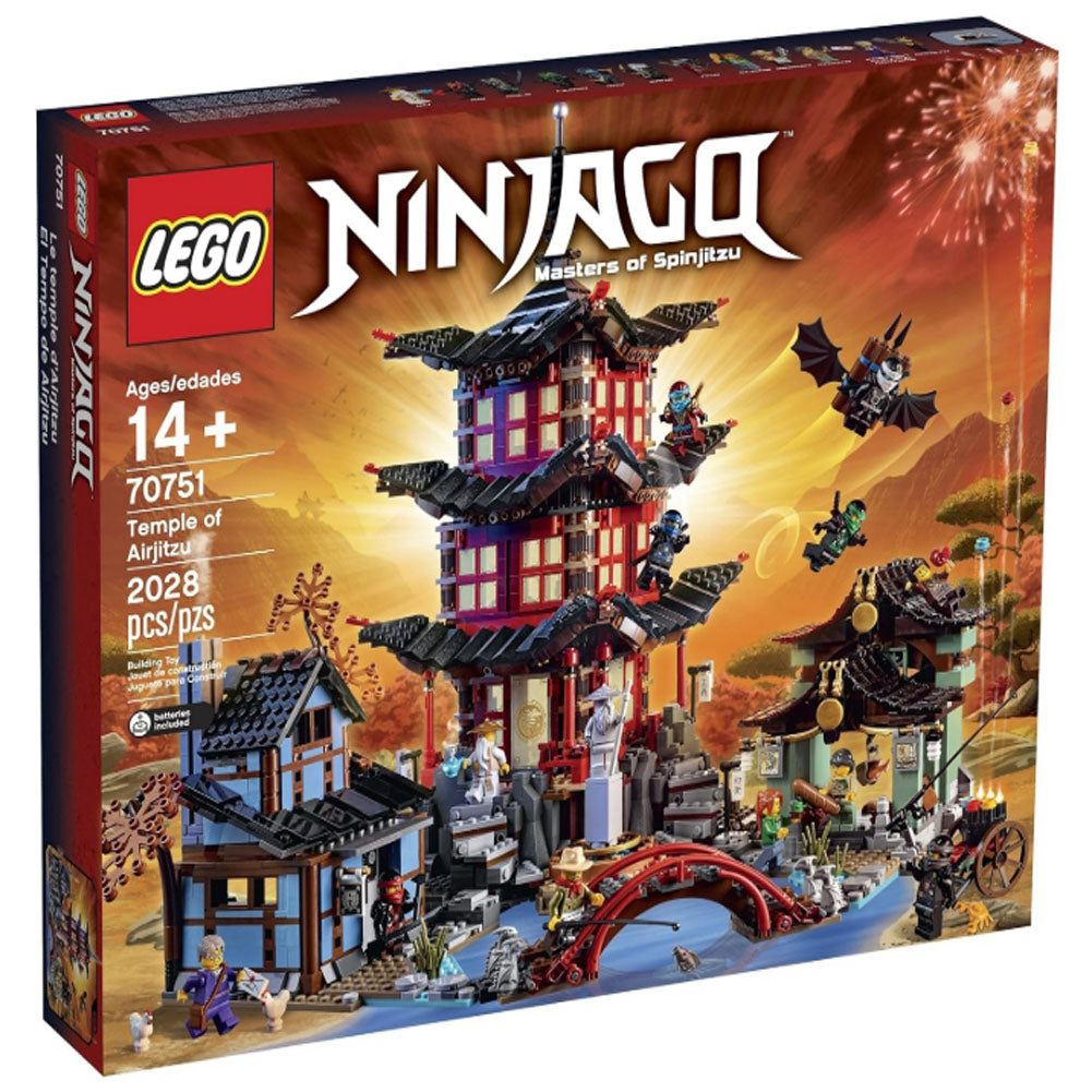 [Genuine Lego] LEGO Ninjago Temple of Airjitzu 70751