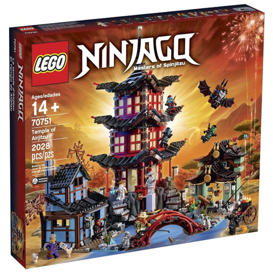 [Genuine Lego] LEGO Ninjago Temple of Airjitzu 70751